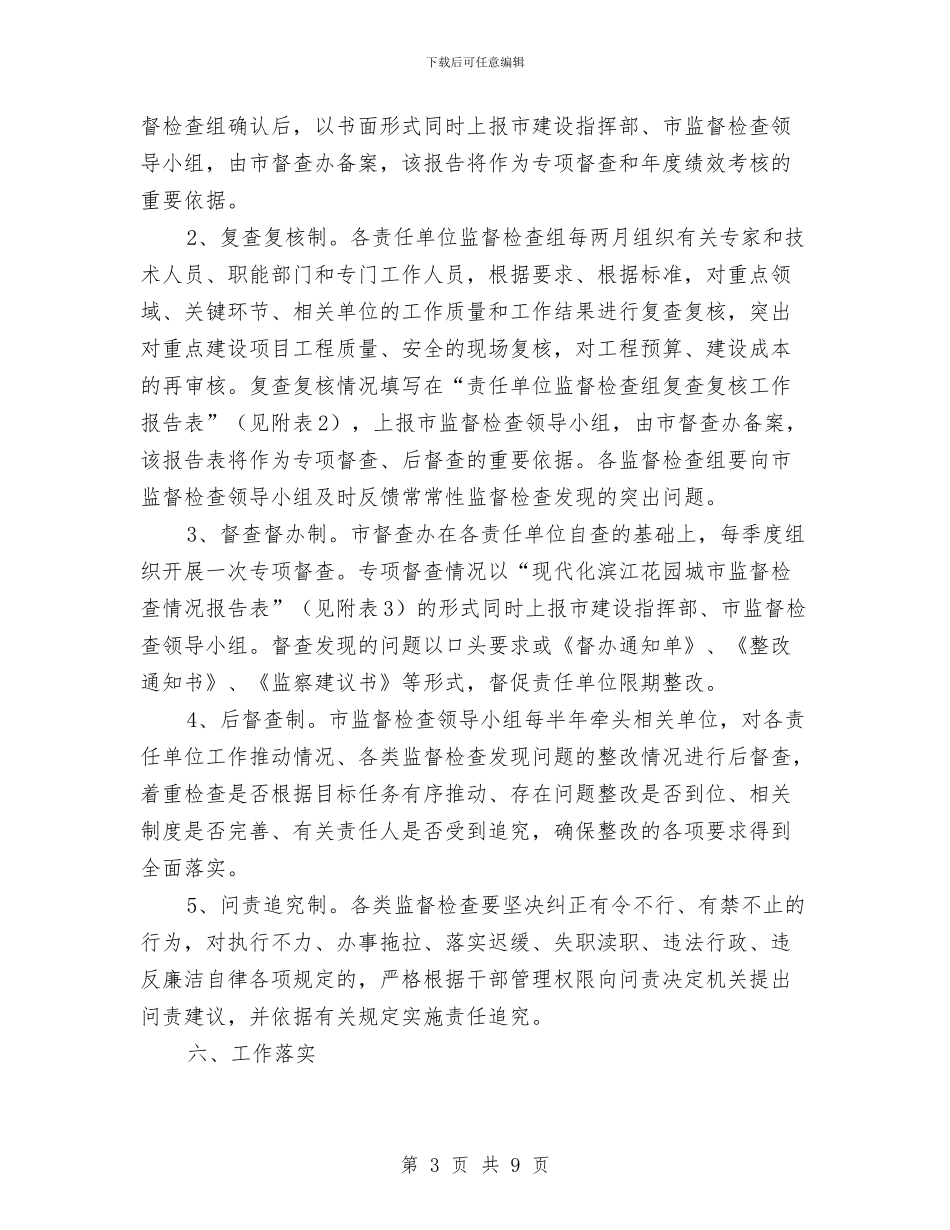 城市建设监督检查实施意见与城市建设管理监察副大队长述职述廉报告汇编_第3页