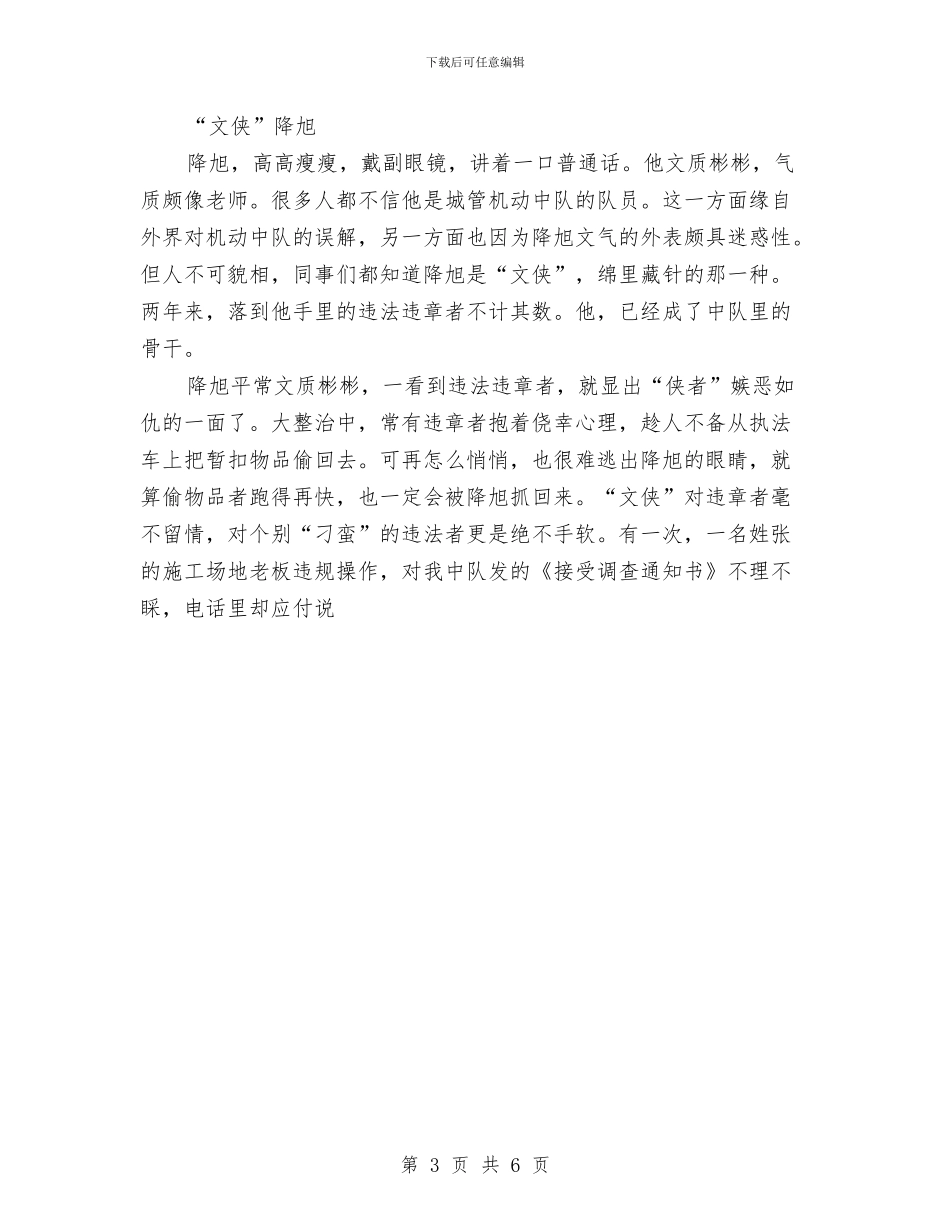 城管中队年终总结与城管局党务年度工作总结汇编_第3页