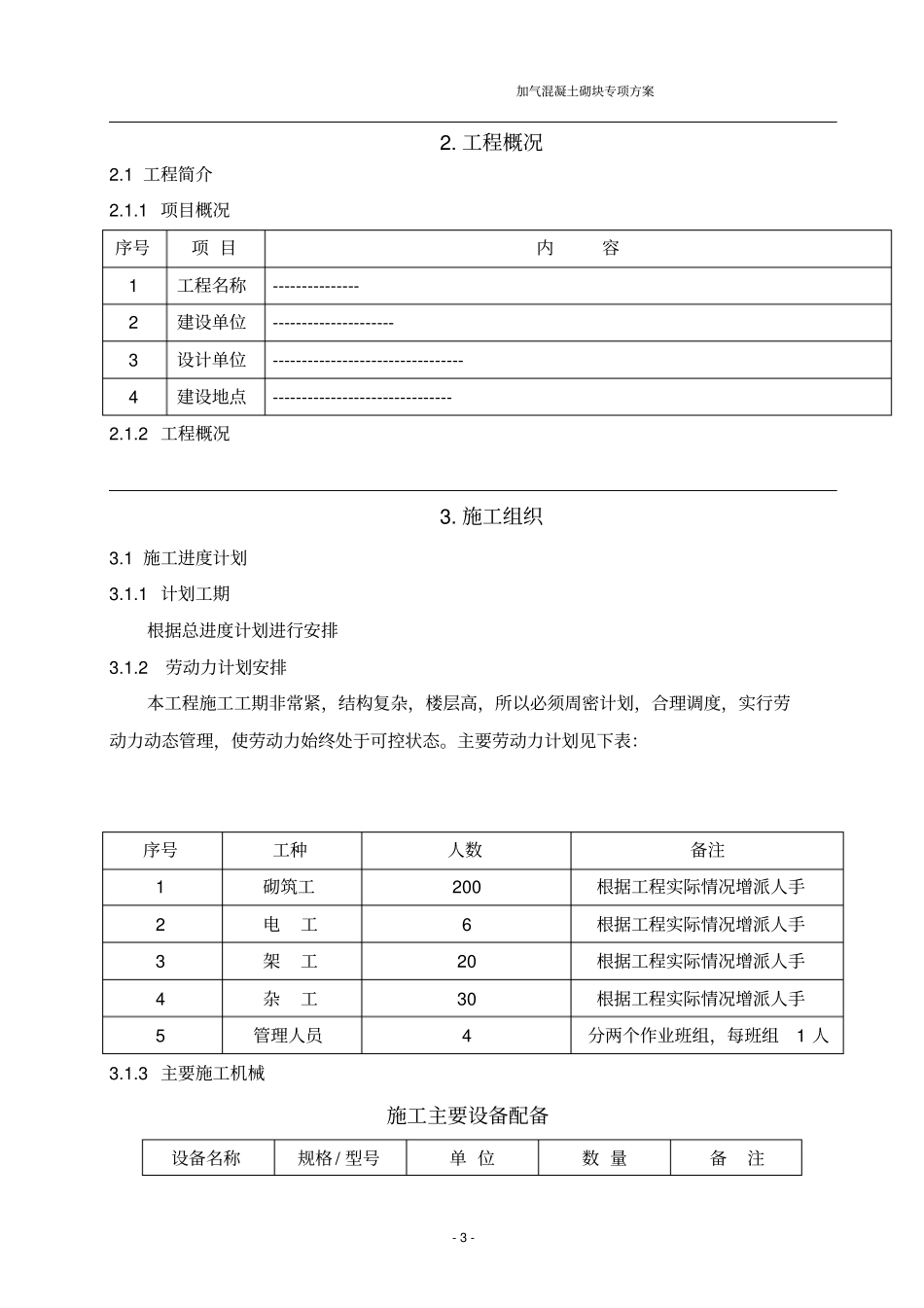 加气砼砌块砌体专项施工方案改_第3页