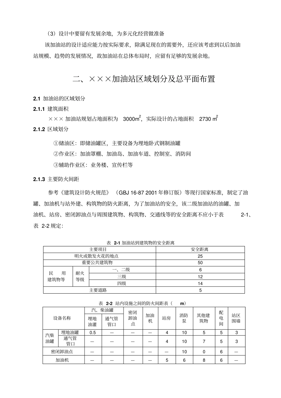 加油站设计举例讲诉_第2页