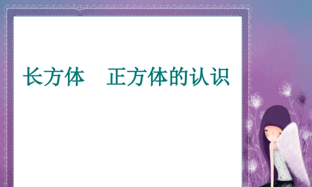 长方体正方体的认识bbb