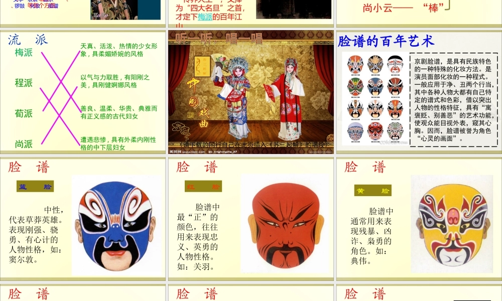 七年级语文下册《戏曲大舞台》课件