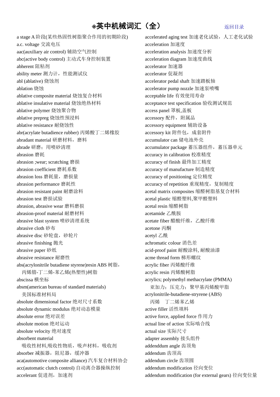 机械工程词汇总集_第2页