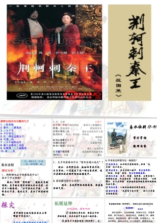 课件制作：荆轲刺秦王