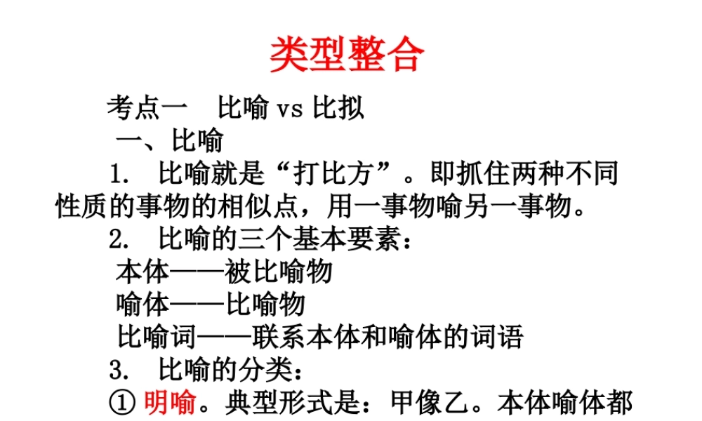 《长江三峡》中的修辞
