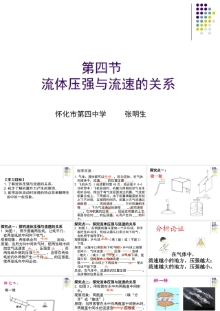 JS张明生-流体压强与流速的关系