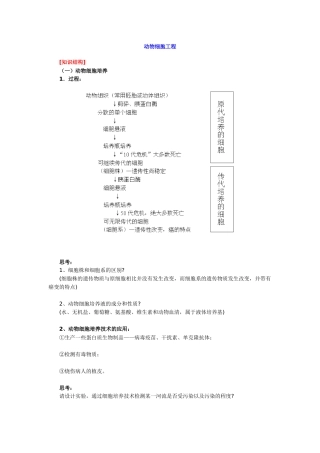 [生物]动物细胞工程doc-动物细胞工程