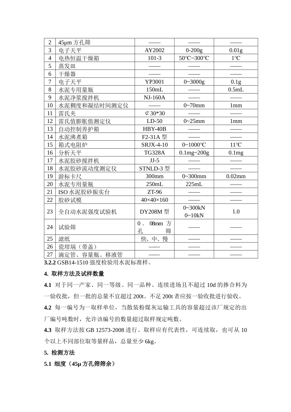 粉煤灰检测实施细则_第2页
