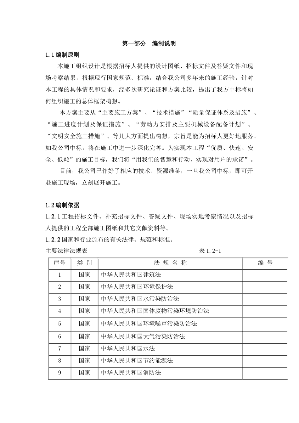 某景观工程施工组织设计_第1页