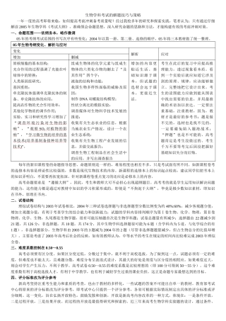 生物学科考试的解题技巧与策略