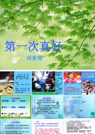 七年级语文第一次真好