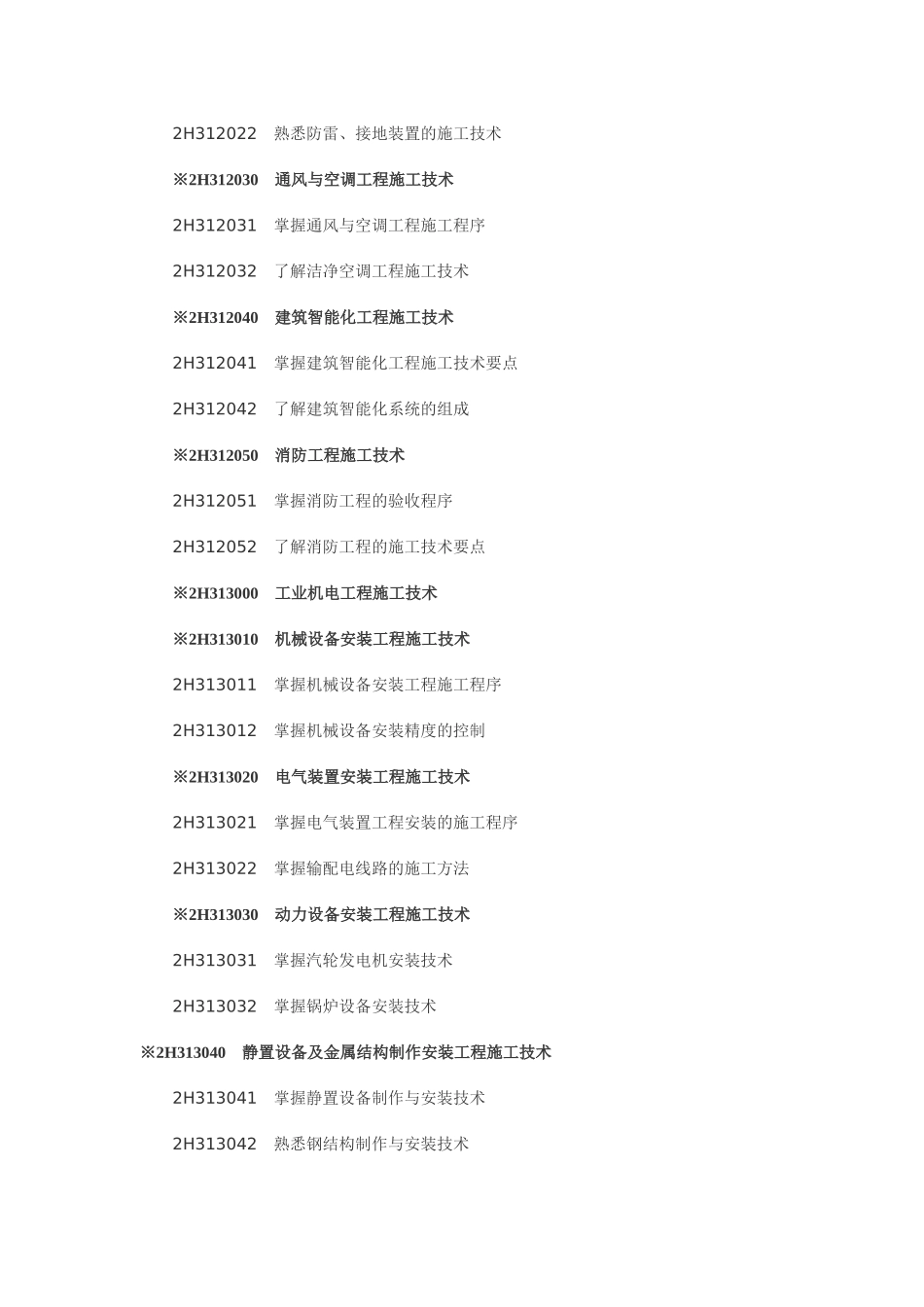 《专业工程管理与实务》考试大纲(完整版)_第2页