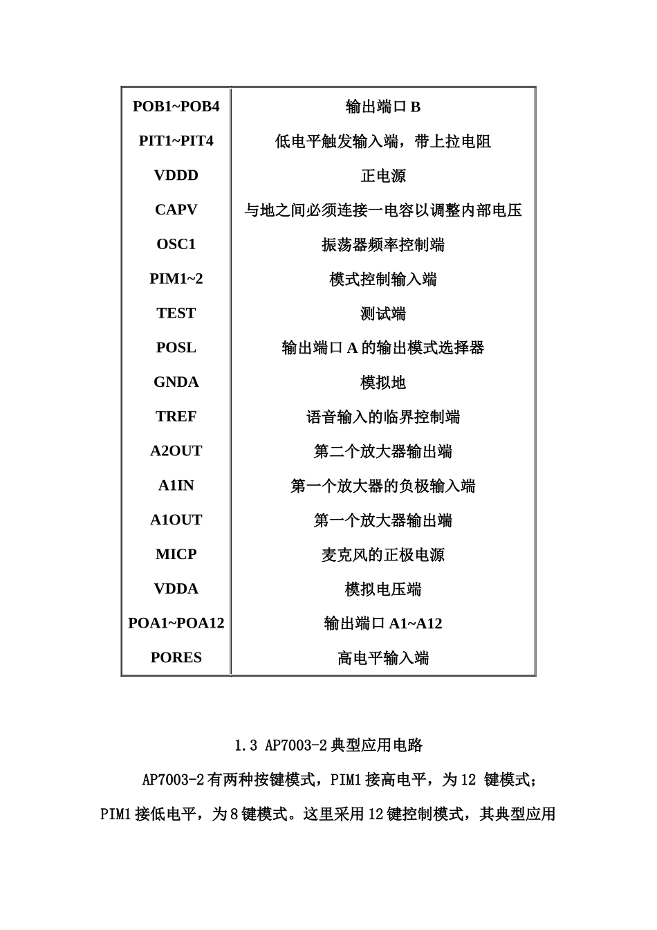 一种基于语音识别芯片AP7003的家电语音控制器设1_第3页