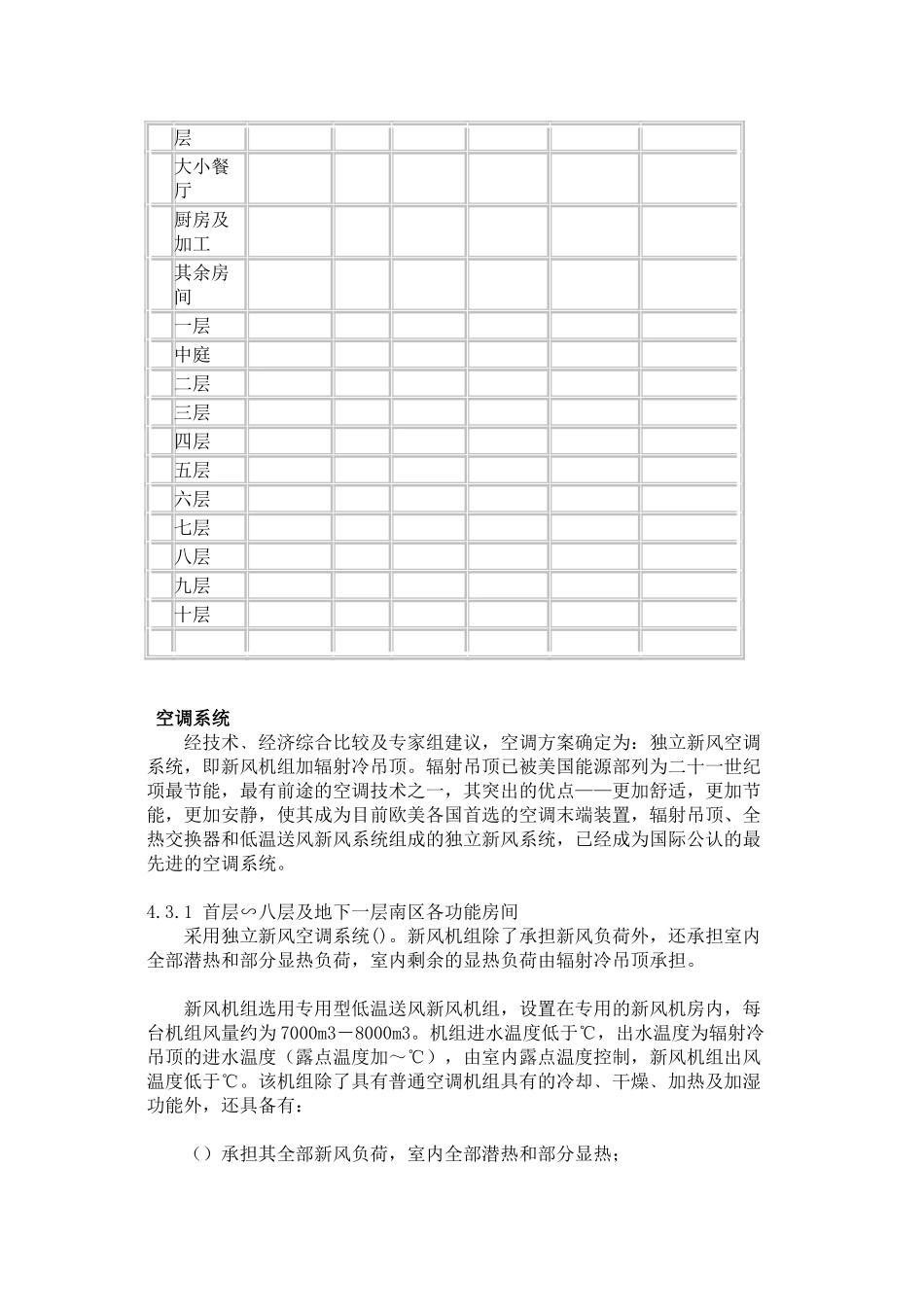暖通空调初步设计说明书(DOC12页)_第3页