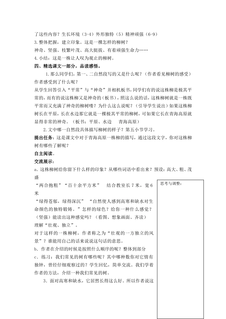 青藏高原一株柳_第3页