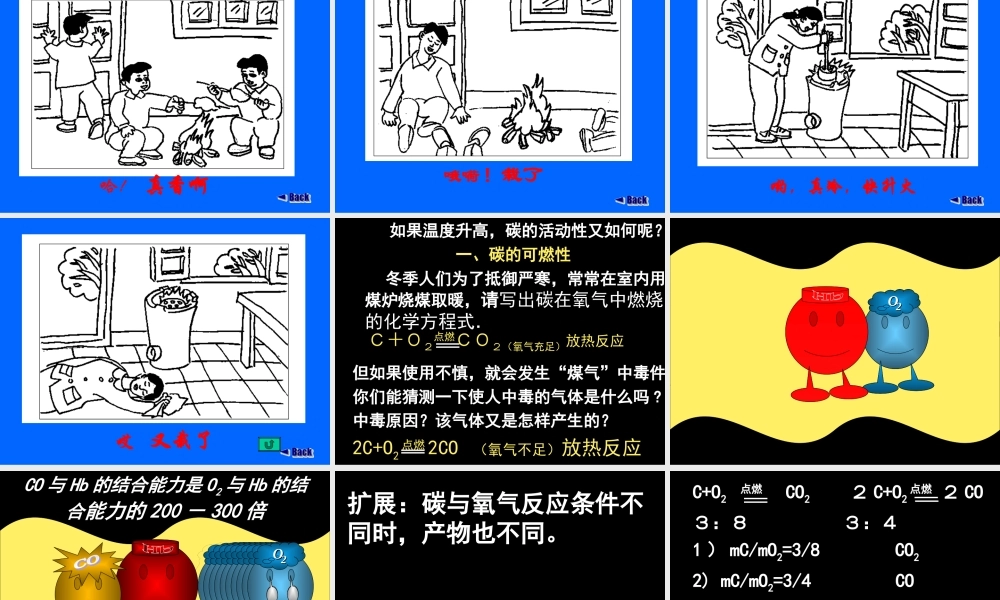 九年级化学第六单元碳的化学性质课件上课