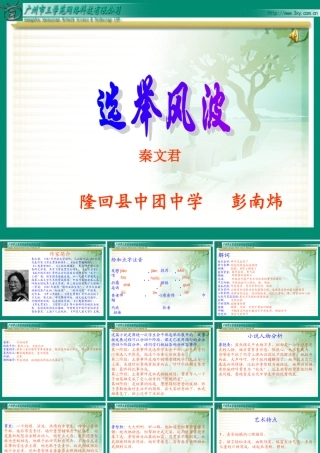 《选举风波》PPT