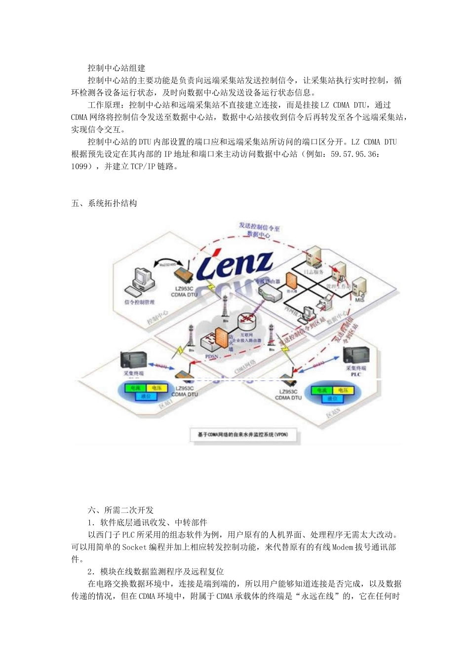CDMA监控系统通信解决方案_第3页