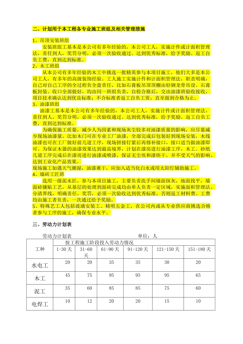 1装饰工程施工组织设计_第3页