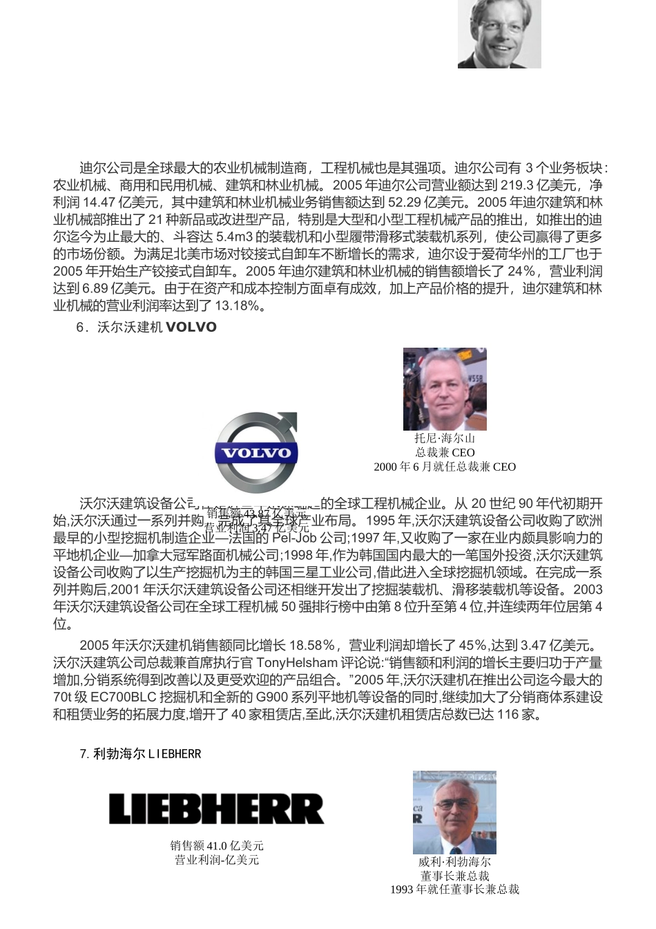 世界工程机械制造商年度50强排行榜_第3页