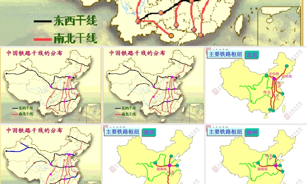 地理：湘教版八年级下册第一章第四节_交通运输业(课件)