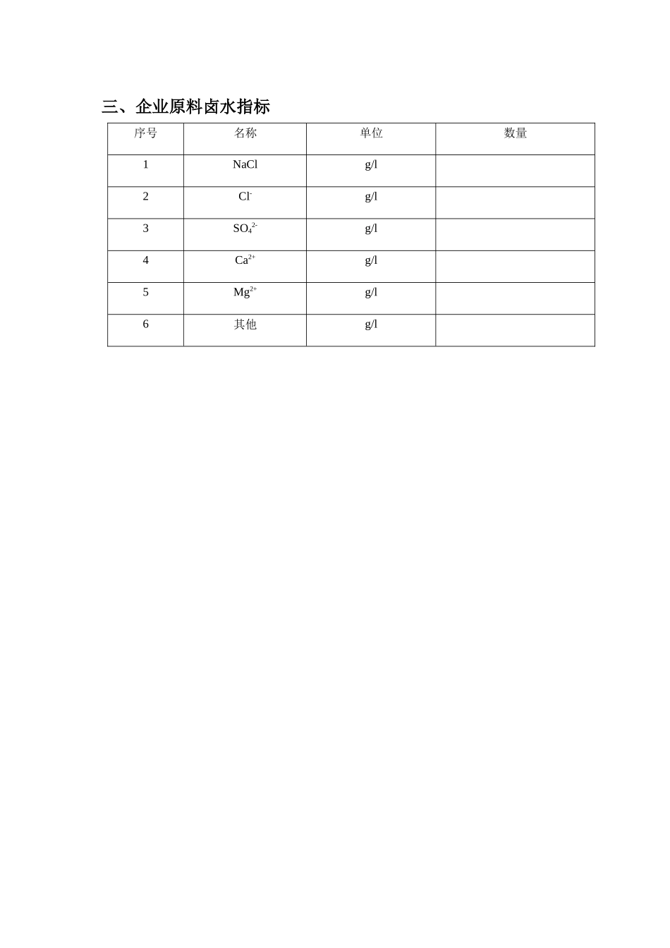 井矿盐制盐企业调查表-企业状况调查表（井矿盐区）_第3页
