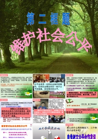 维护社会公平