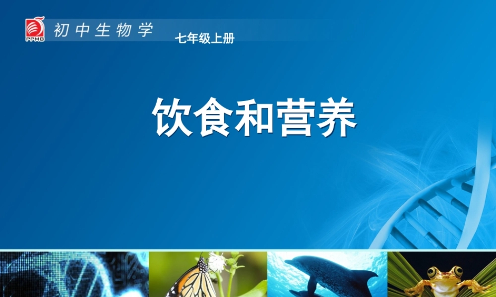 （精品）饮食与营养-教学课件