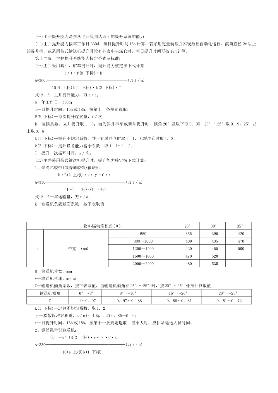 煤矿生产能力核定标准_第2页
