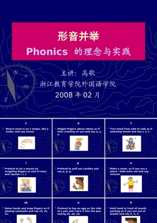 JOLLYPHONICS手指图
