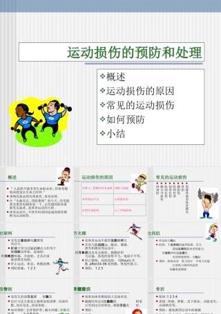 运动损伤的预防和处理