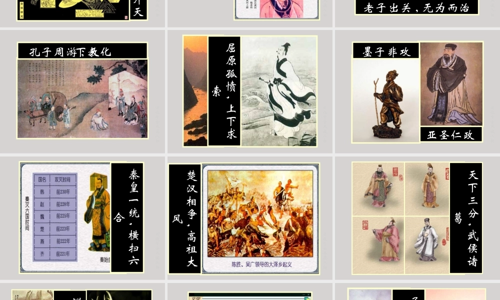 话说千古风流人物