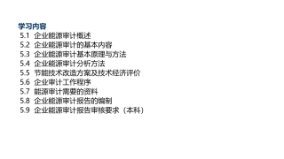 企业能源审计概述