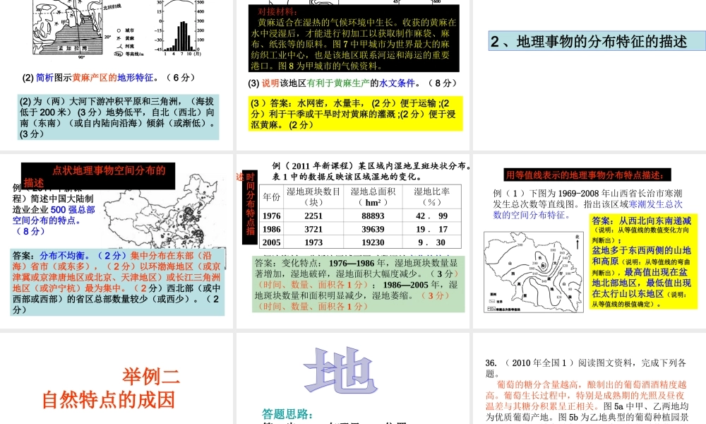 综合题答题技巧