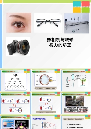 照相机与眼球视力的矫正