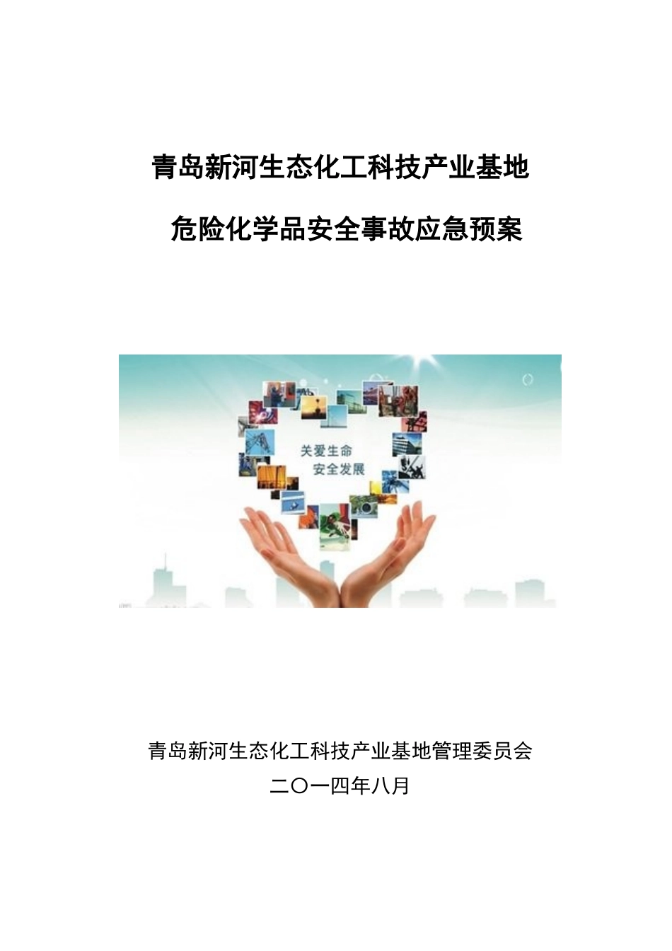 化工基地危险化学品事故预案_第1页