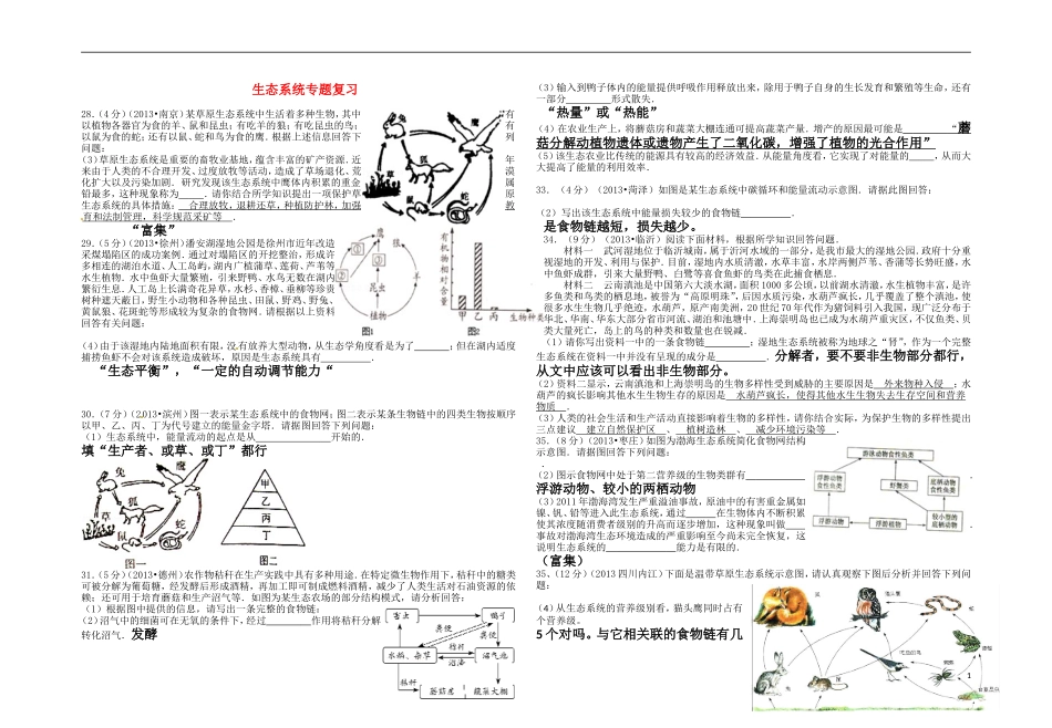 生态系统复习_第1页