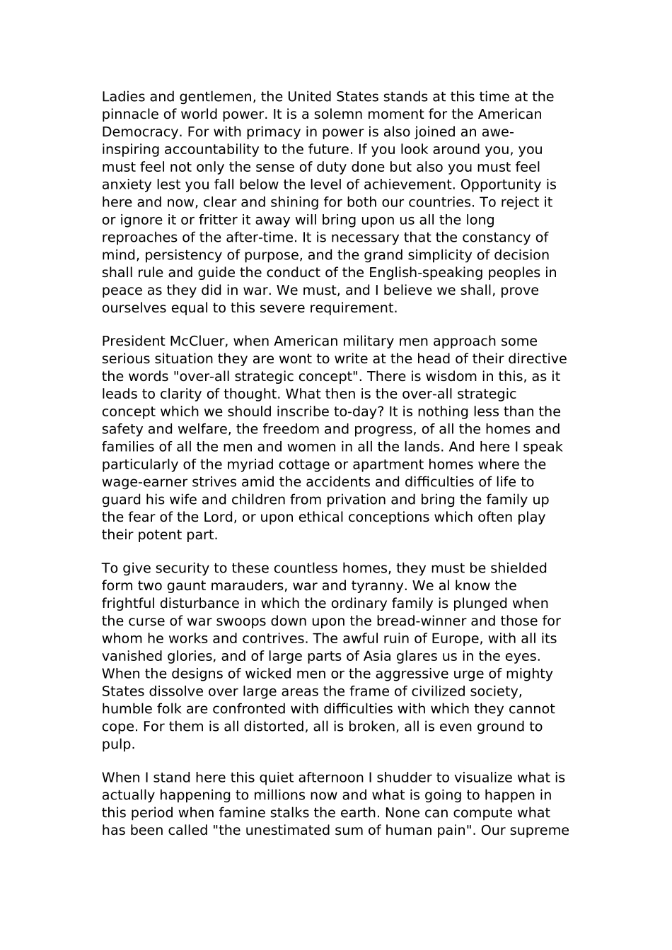 丘吉尔铁幕演说_第2页