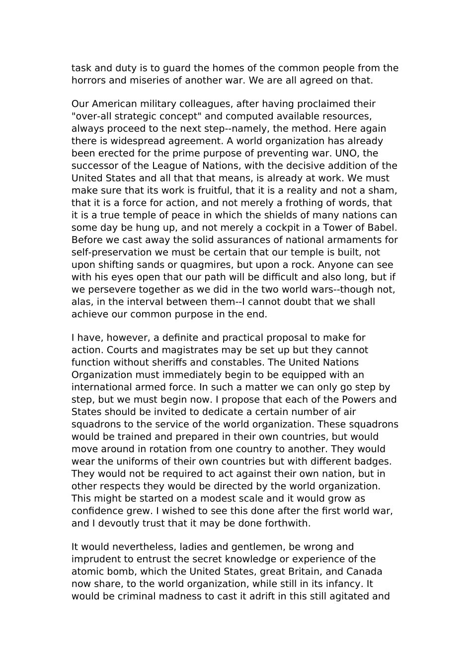 丘吉尔铁幕演说_第3页