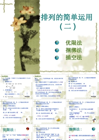 高二数学排列组合的简单运用_人教版