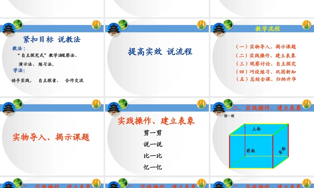 长方体和正方体晁静