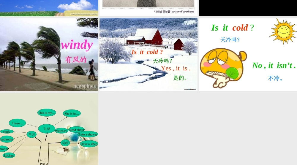 四年级知识结构图