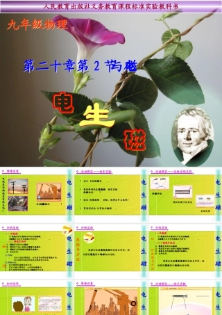 《电流的磁效应》课件