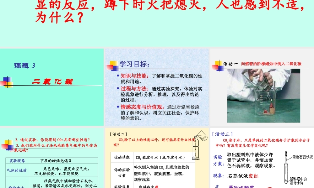 二氧化碳性质课件
