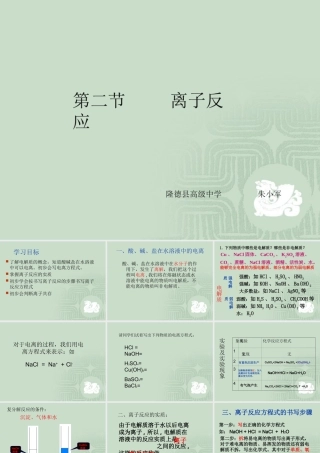 离子反应课件