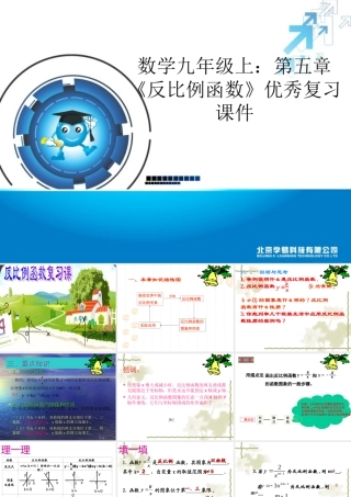 《反比例函数》优秀复习课件