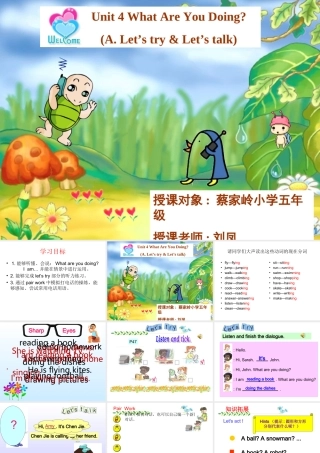 五年级下册ALet'stalk课件
