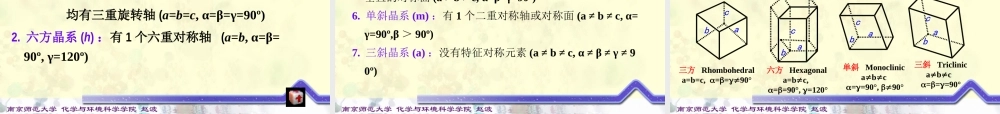 化学竞赛_晶体结构课件