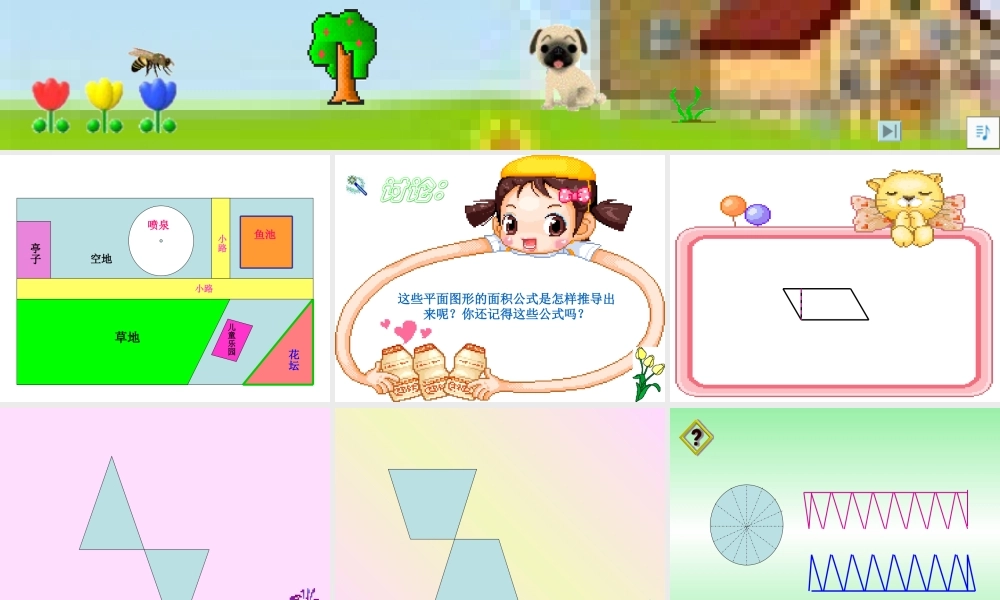 平面图形面积的整理和复习