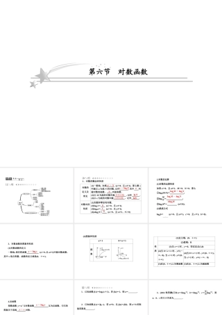 《对数函数》(理科)